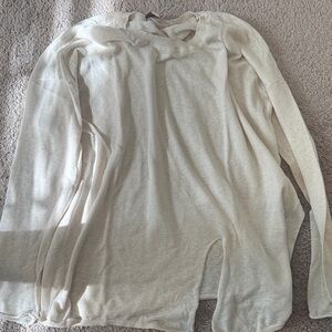 LOFT Off-White Knit Top